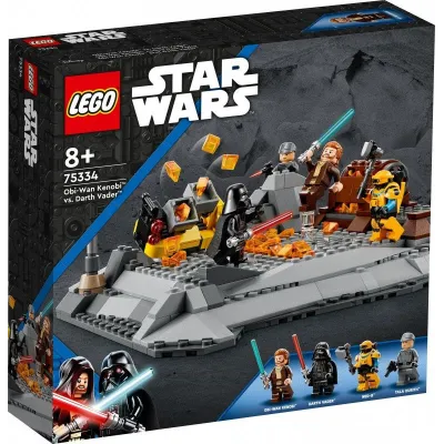 Klocki Zestaw konstrukcyjny Star Wars 75334 Obi-Wan Kenobi kontra Darth Vader
