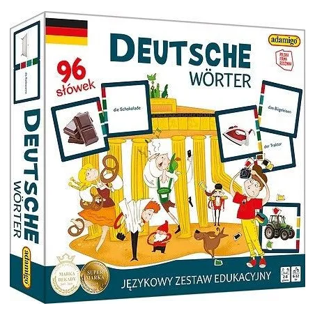 Gra Deutsche Worter - językowy zestaw edukacyjny