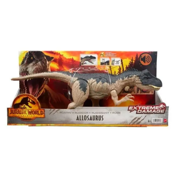 Figurka Jurassic World Extreme Damage Dinozaur Allosaurus