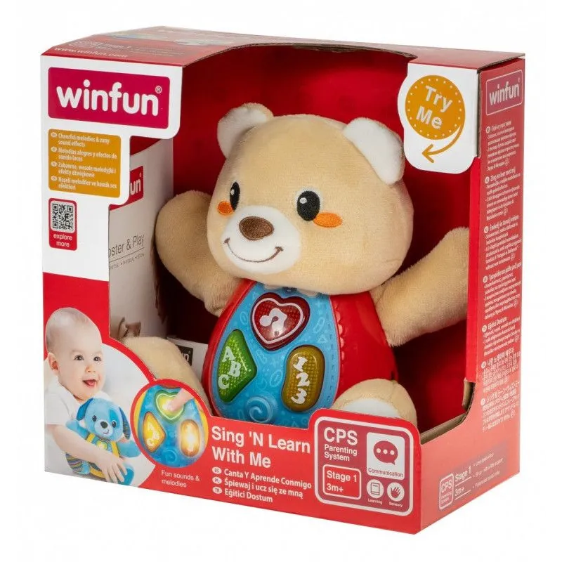 Maskotka interaktywna Przytulaczek Miś