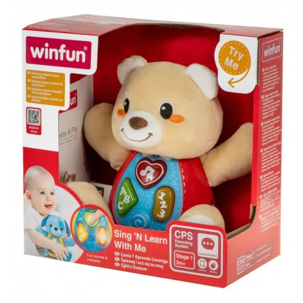 Maskotka interaktywna Przytulaczek Miś