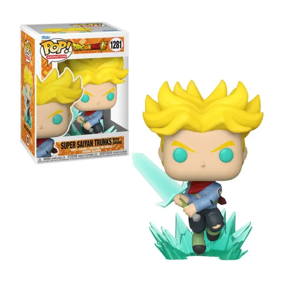 Figurka Funko POP Dragon Ball Super Super Saiyan Trunks with Sword 1281