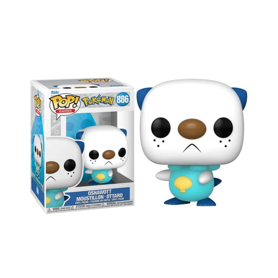 Figurka Funko POP Pokemon Oshawott Moustillon Ottaro 886