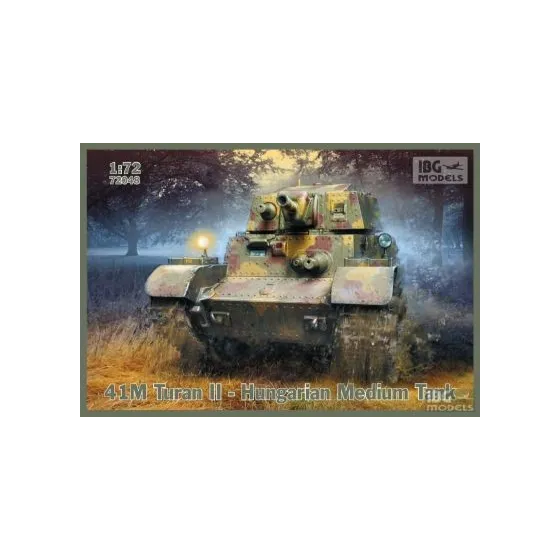 41M Turan II Hungarian Medium Tank No. 72048 skala 1:72 IBG