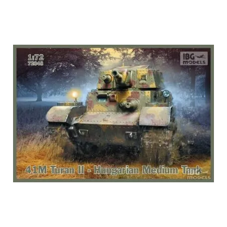 41M Turan II Hungarian Medium Tank No. 72048 skala 1:72 IBG