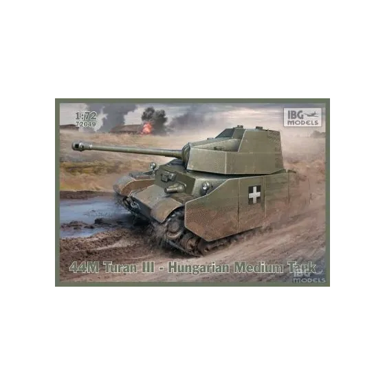 44M Turan III Hungarian Medium Tank No. 72049 skala 1:72 IBG