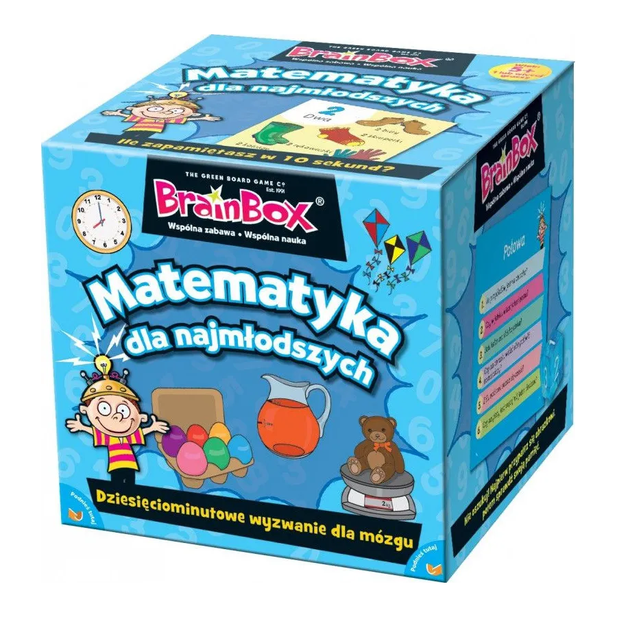 Gra BrainBox Matematyka dla najmłodszych