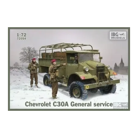 Chevrolet C30A General Service No. 72054 skala 1:72 IBG