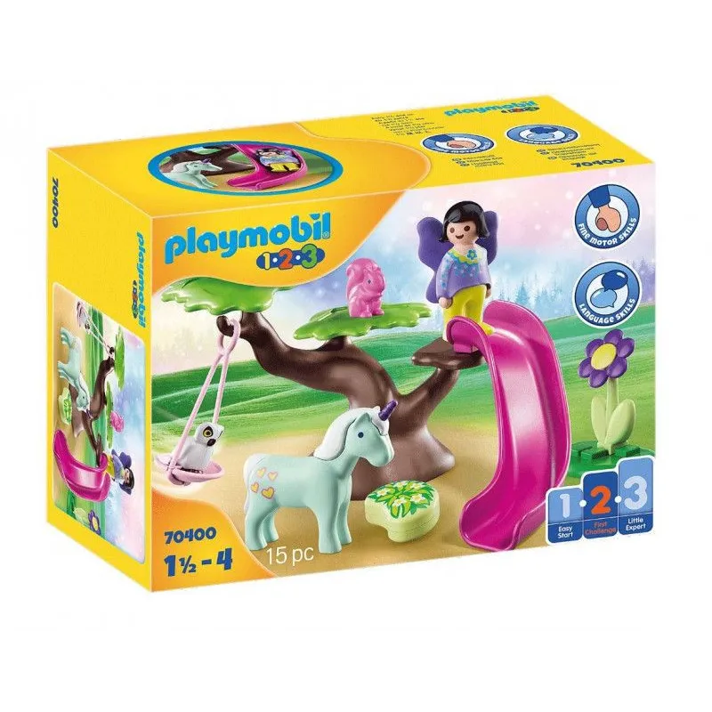 Zestaw z figurkami 1.2.3 70400 Plac zabaw wróżek