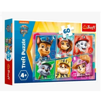 Puzzle Przyjaciele gotowi do akcji Psi Patrol 60 elementów