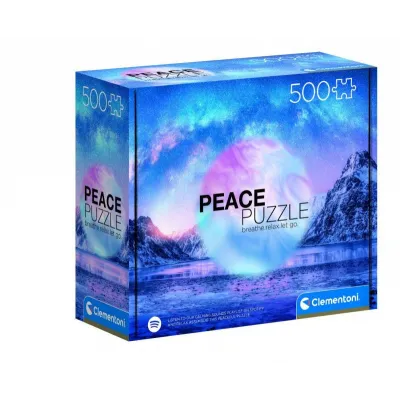 Puzzle 500 elementów Peace Collection Light Blue