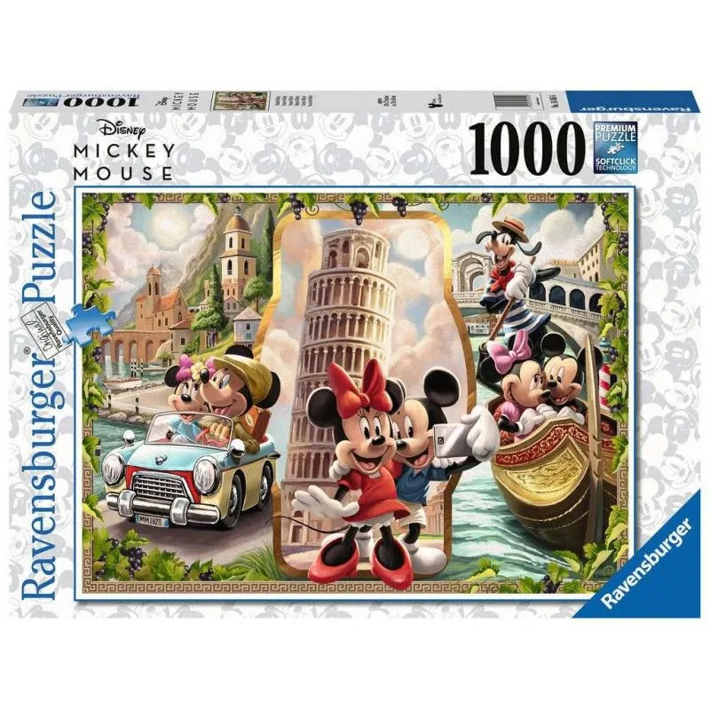 Puzzle 1000 elementów Wakacje Miki i Mini