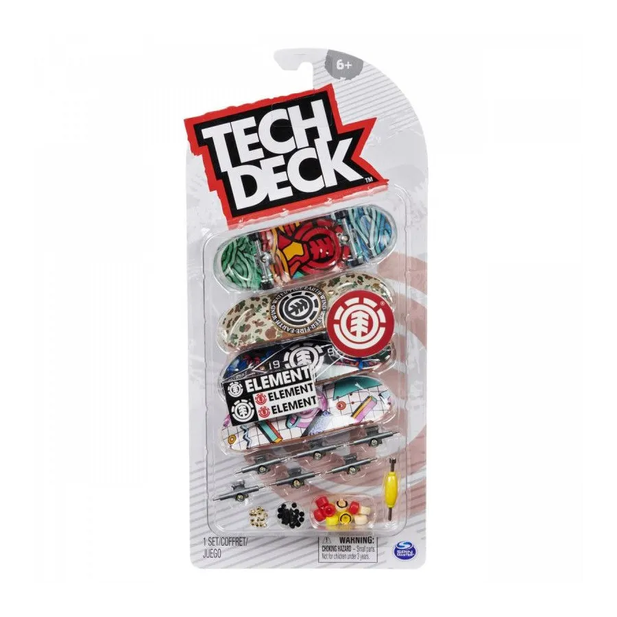 Zestaw Tech Deck fingerboard (4pk) v2