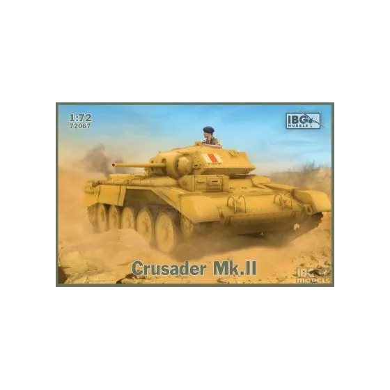 Crusader Mk.II British Cruiser Tank No. 72067 skala 1:72 IBG