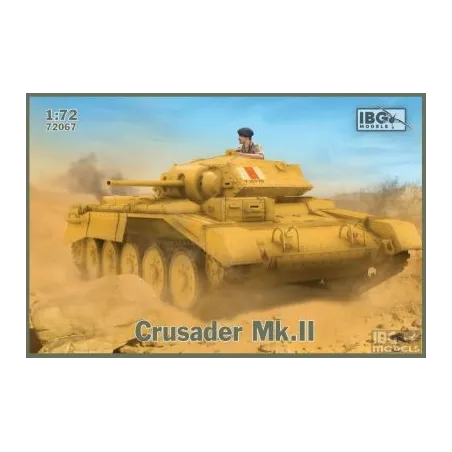Crusader Mk.II British Cruiser Tank No. 72067 skala 1:72 IBG