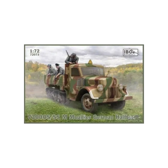 German Halftrack V3000S/SS M Maultier 72073 skala 1/72 IBG