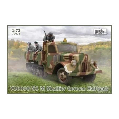 German Halftrack V3000S/SS M Maultier 72073 skala 1/72 IBG