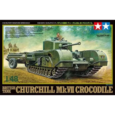 Model do sklejania British Churchill Mk.VII Crocodile 1/48