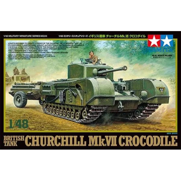 Model do sklejania British Churchill Mk.VII Crocodile 1/48