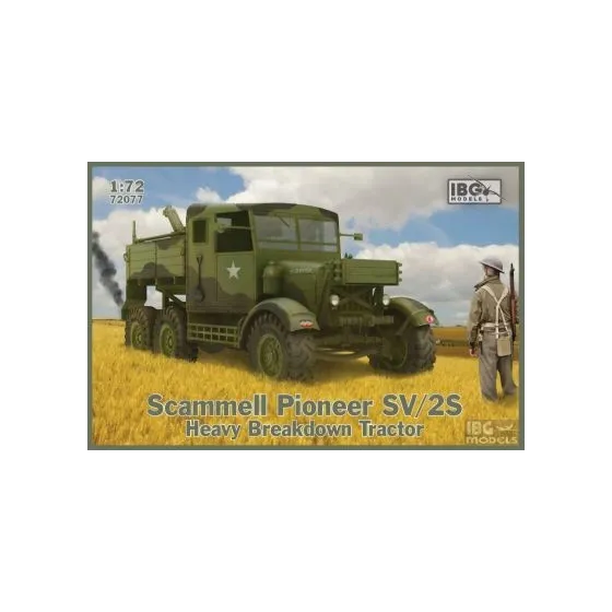 Scammell Pioneer SV/2S Heavy Breakdown Tractor No. 72077 skala 1:72 IBG