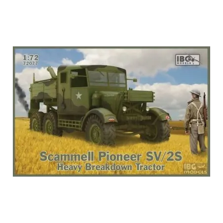 Scammell Pioneer SV/2S Heavy Breakdown Tractor No. 72077 skala 1:72 IBG