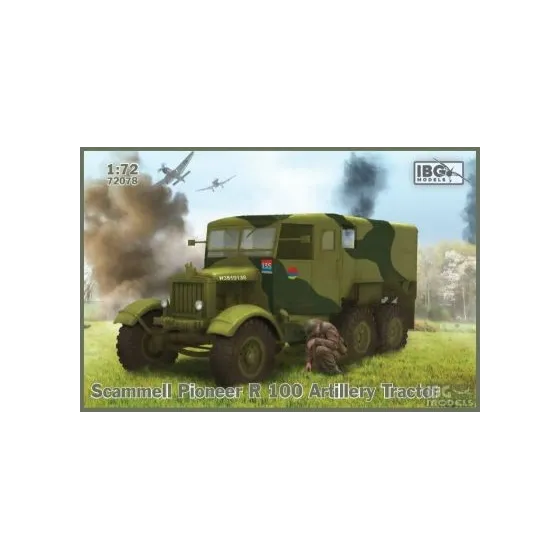 Scammell Pioneer R 100 Artillery Tractor No. 72078 skala 1:72 IBG