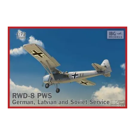 RWD-8 PWS German, Latvian and Soviet Service No. 72503 skala 1:72 IBG