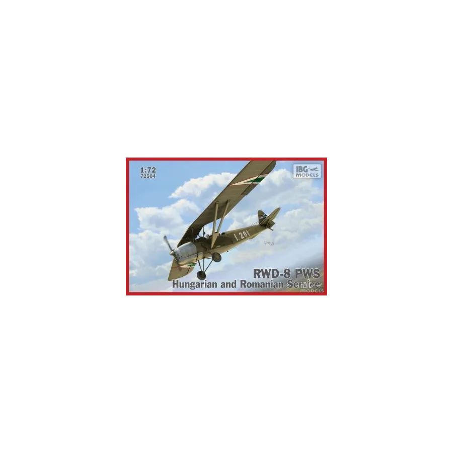 RWD-8 PWS Hungarian and Romanian Service No. 72504 skala 1:72 IBG