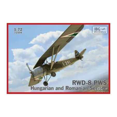 RWD-8 PWS Hungarian and Romanian Service No. 72504 skala 1:72 IBG