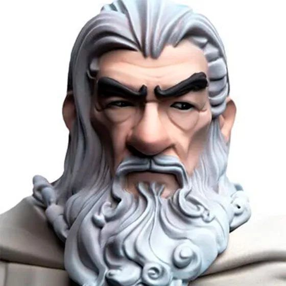 Weta Workshop The Lord of the Rings - Gandalf the White Figure Mini Epic