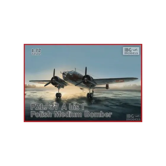 PZL. 37 A bis I No. 72512 skala 1:72 IBG