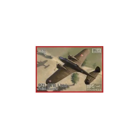 PZL 37B I Łoś No. 72514 skala 1:72 IBG