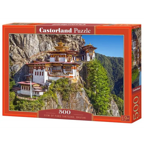 Puzzle 500 elementów Widok na Bhutan