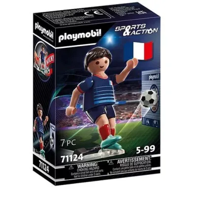 Zestaw z figurką Sports & Action 71124 Piłkarz Francji