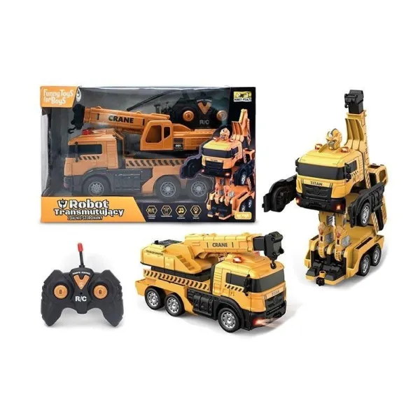 Pojazd Auto Robot R/C dźwig TFB