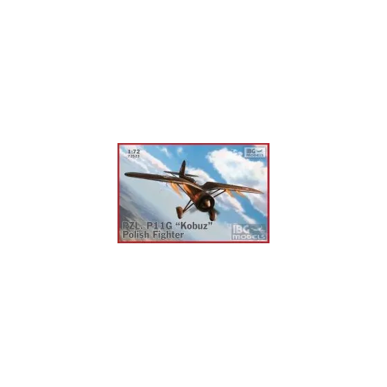 PZL P.11g "Kobuz" No. 72523 skala 1:72 IBG