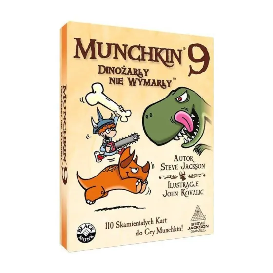 Gra Munchkin 9 Dinożarły Nie Wymarły Dodatek