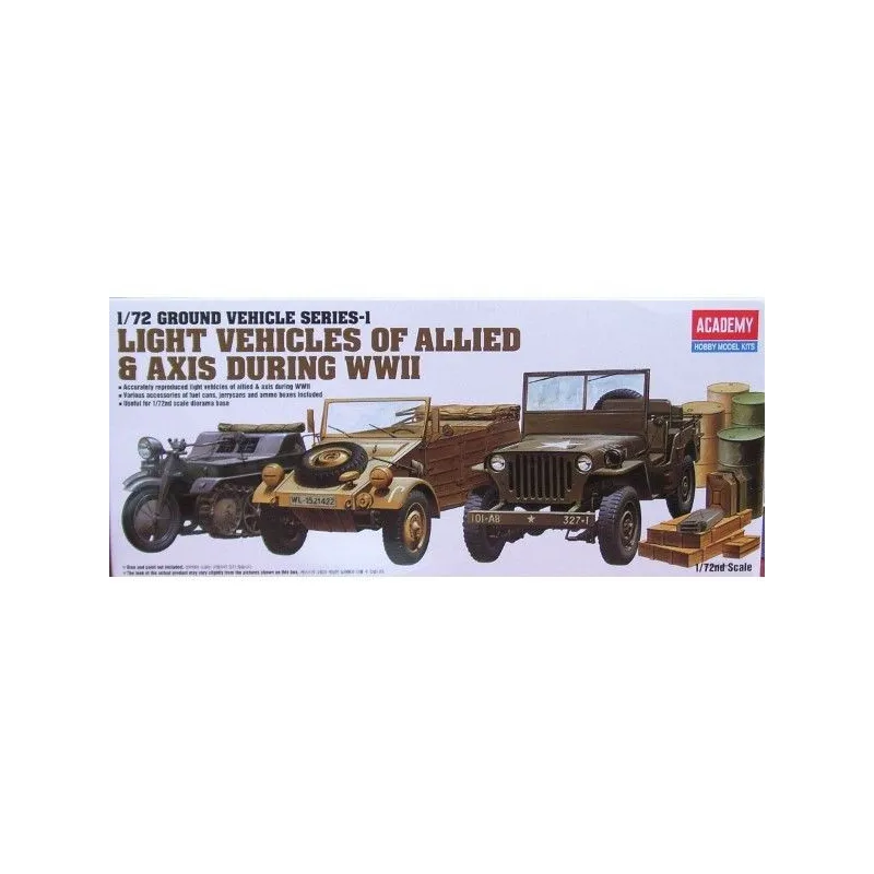 Light Vehicles of Allied & Axis