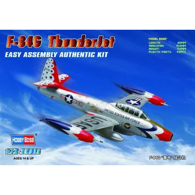 Model plastikowy F-84G ThunderJet