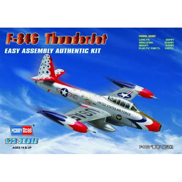 Model plastikowy F-84G ThunderJet