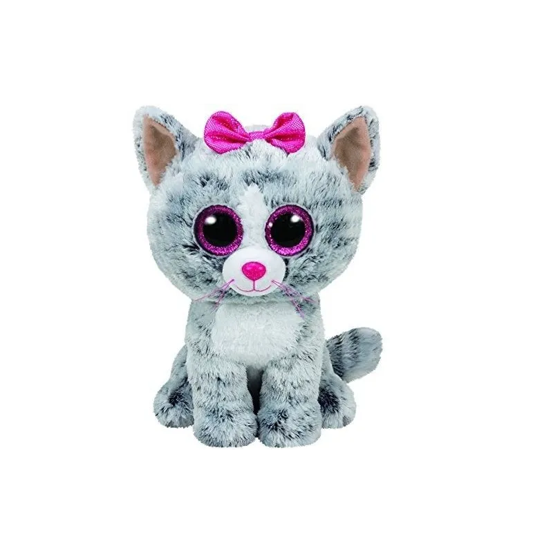 Maskotka TY Beanie Boos Kiki - Kot, 24 cm