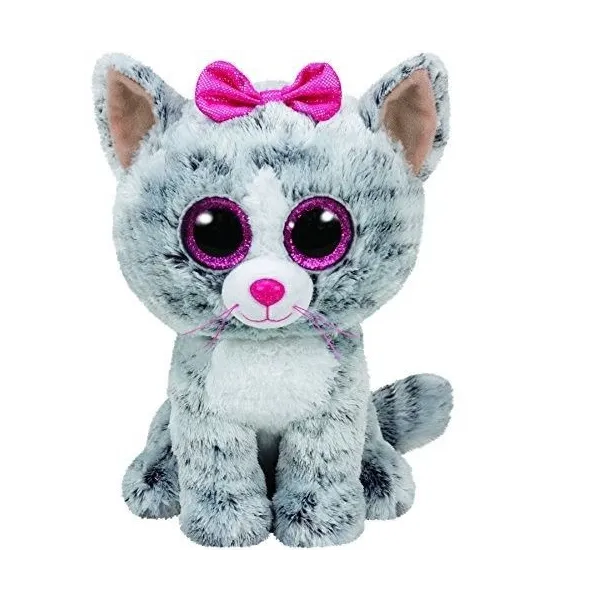 Maskotka TY Beanie Boos Kiki - Kot, 24 cm