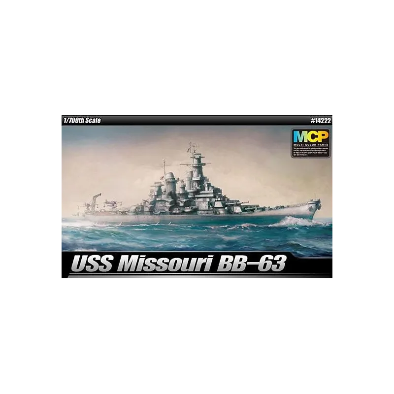 Model plastikowy BB-63 USS Missouri