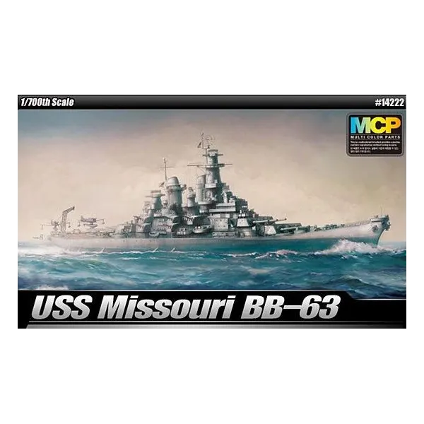 Model plastikowy BB-63 USS Missouri
