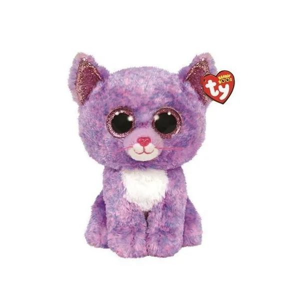 Maskotka Ty Kot lawendowy Cassidy 24 cm