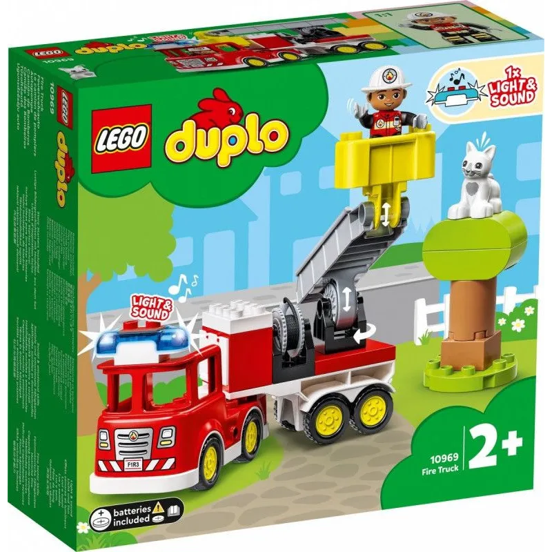 Klocki DUPLO 10969 Wóz strażacki