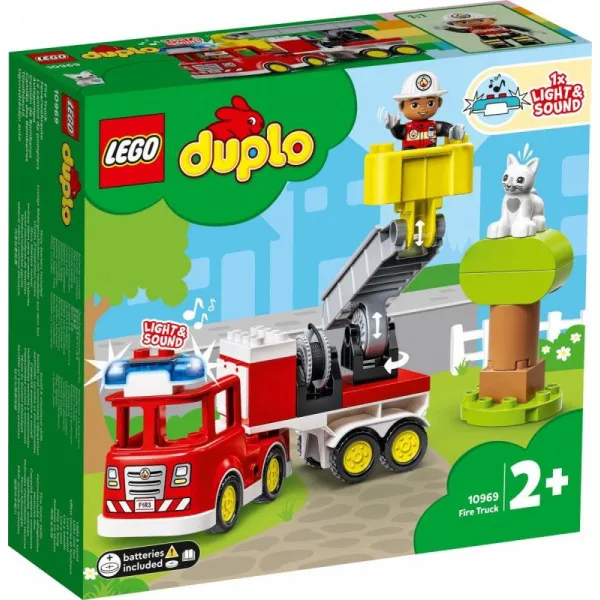 Klocki DUPLO 10969 Wóz strażacki