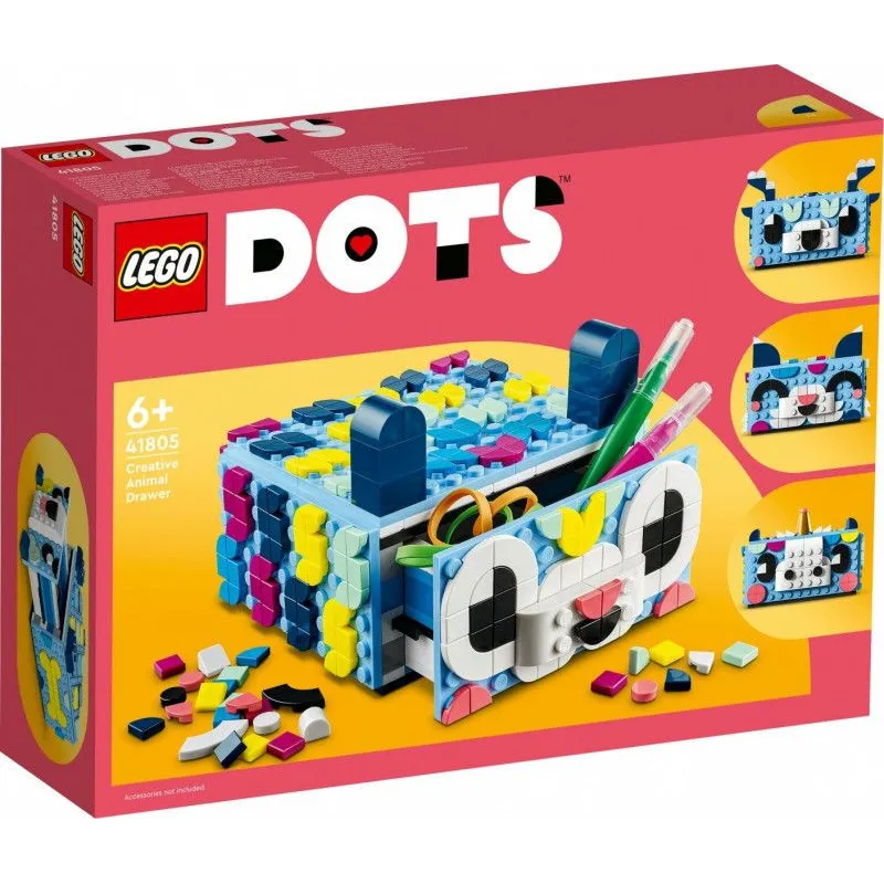 Klocki DOTS 41805 Kreatywny zwierzak - szuflada