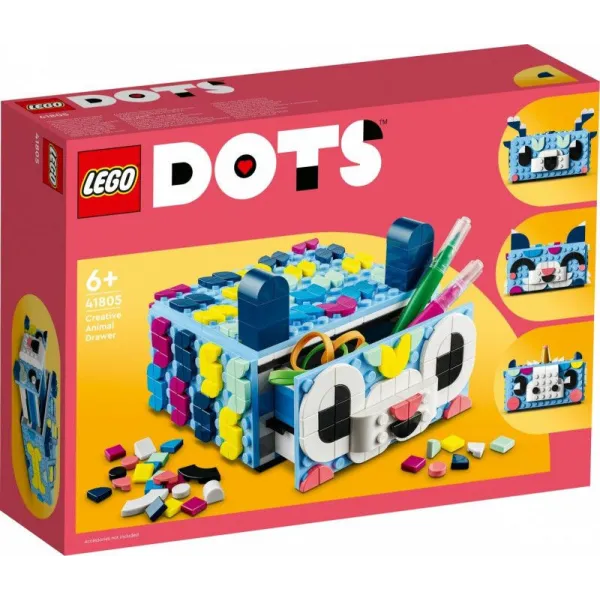 Klocki DOTS 41805 Kreatywny zwierzak - szuflada