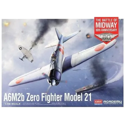 Model plastikowy Samolot A6M2B Zero Fighter 21 1/48